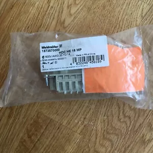 CONECTOR DE INSERCIÓN HDC WEIDMULLER - 1873570000 HDC HE 16 MP - Imagen 1 de 6