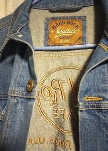 Hard Rock Cafe Jean Jacket Niagra Falls Medium - Picture 1 of 11