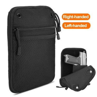 Tactical Concealed Pistol Pouch Universal Gun Carry Waist Bag Handgun Holster - Image 1 of 4