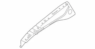 Riel superior derecho 8A4Z16154A Flex Lincoln Limited MKT 2009-2018 NUEVO OEM Foto 1 de 3