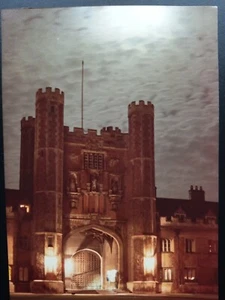 Halloween photo of St Johns College by moonlight - can you see the ghost? - Picture 1 of 1
