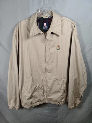 Chaqueta Chaps Ralph Lauren Para Hombre Mediana Cremallera Completa Cresta Años 90 Ralph Lauren Chaps Foto 1 de 4