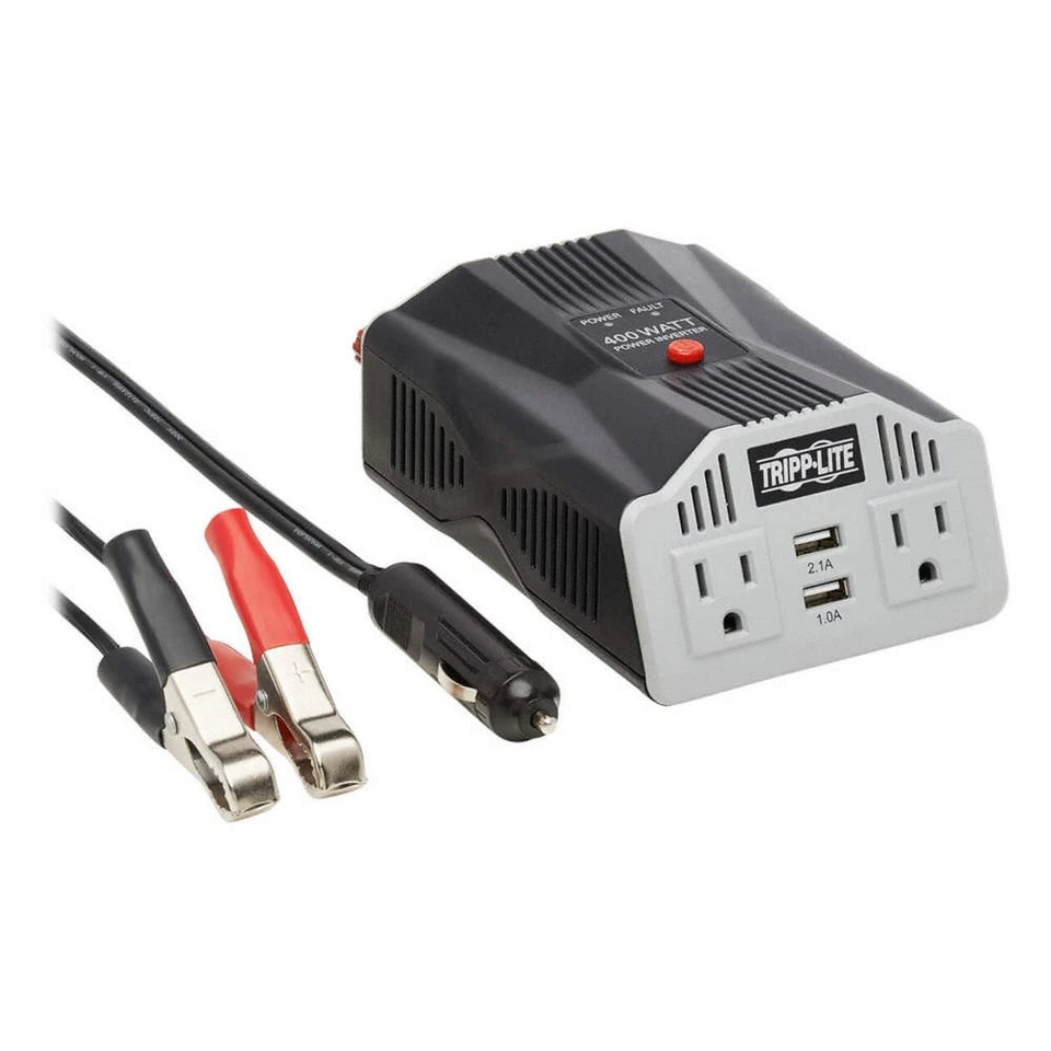 TRIPP LITE PV400USB Inverter,120V AC Output Voltage,4.17" W 43LK70 - Image 1 of 1