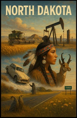 Póster del patrimonio de Dakota del Norte Foto 1 de 4