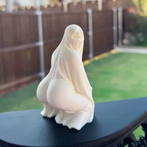 Ass Ghost Statue Halloween gothic Witch Home Decor Haunted Decorative Props  - Picture 1 of 12