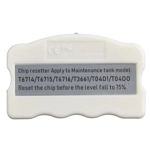 T3661 Waste Maintenance Tank Chip Resetter/ For-Epson XP-6001 XP-6000 XP-6100. - Afbeelding 1 van 12