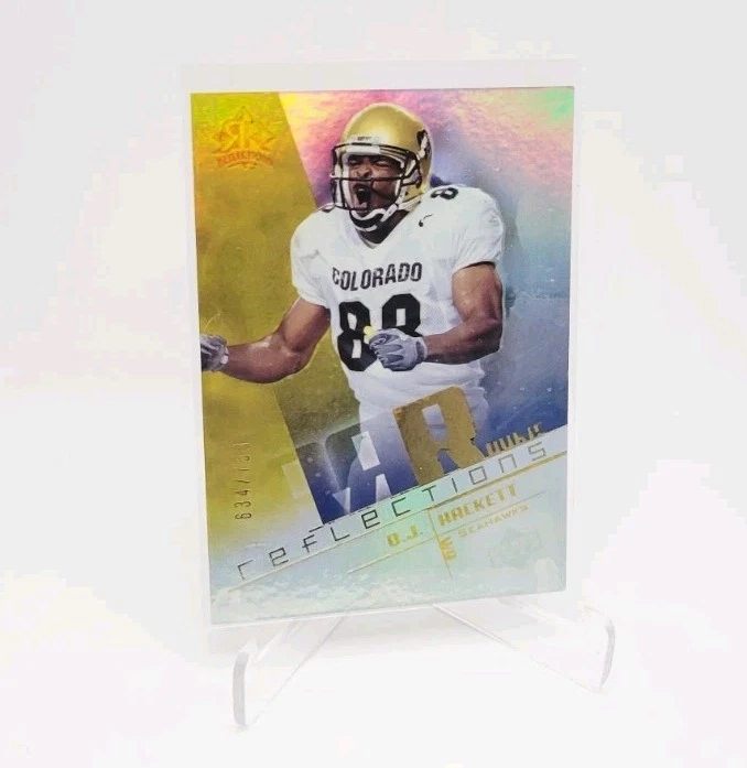 D.J HACKETT 2004 Upper Deck 634/750 Reflections Rookie #138 SEATTLE - Image 1 of 1