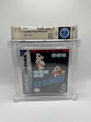 Ice Climber Nintendo Game Boy Advance GBA NES Classic Series Sealed WATA 9.0 A+ - Image 1 of 4