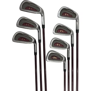 RAM FX Oversize Iron Set 4-PW  Mid Kick Flex Graphite Shafts RH Golf Pride Grips - Picture 1 of 6