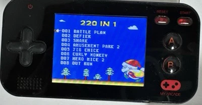 Dreamgear by My Arcade Gamer V Portable 220 Games Handheld Game Tested and Works - Image 1 of 4