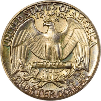 1964 Proof Washington Quarter  - Toned! - Image 1 of 4