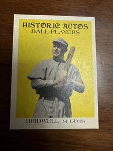 Autógrafos históricos Liga Federal 2019 - Al Bridwell #9 amarillo #12/99 (RC) - Imagen 1 de 2
