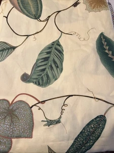 P Kaufmann Lydia Irwin Yellow Fabric Outdoor Print Stain Guard Cotton 6+ Yd ## - Picture 1 of 7
