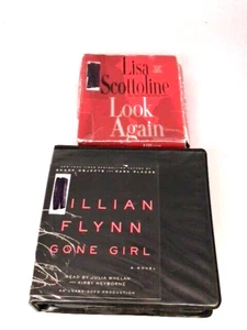 Audio Books on CD Lot of 2 Best Seller Mystery Crime Fiction Novels Unabridged - Picture 1 of 5
