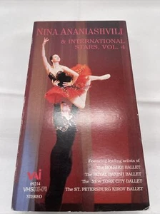 Nina Ananiashvili & International Stars Vol 4 - VHS - Picture 1 of 3