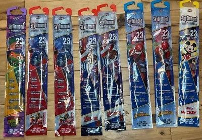 childrens kites marvel ninja turtles mickey mouse lot of 8 , 23” tall - Image 1 of 2