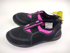 O'Rageous Girls Black & Pink 12D Swim Shoes - NEW! - Picture 1 of 6