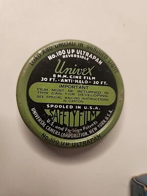 Película de seguridad Univex, carrete completo, caja y sobre de correo Foto 1 de 4