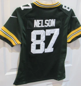 VTG Jordy Nelson Green Bay Packers NFL Football Jersey Women's Medium Nike sewn - Picture 1 of 6