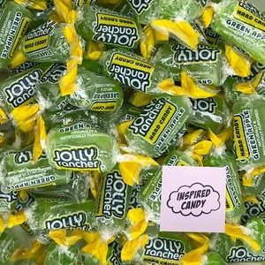 Bolsa de caramelo duro verde manzana Jolly Ranchers a granel 5 lb, manzana verde Jolly Rancher aprox. - Imagen 1 de 1