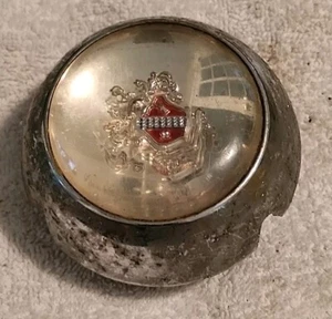 1956 Buick Horn Button Ring Insert Crest Emblem  - Picture 1 of 9