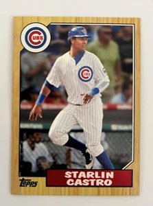 2012 Topps Baseball 1987 Mini TM-47 Stalin Castro, Chicago Cubs; NM - Picture 1 of 2