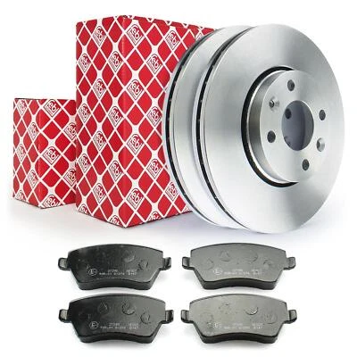 Febi brake discs brake pads front 260 mm for Dacia Logan Renault Clio Modus - Image 1 of 4