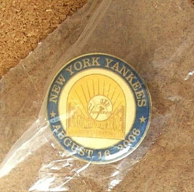 2006 NY New York Yankees Yankee Stadium Ground Breaking pin groundbreaking MLB - Image 1 of 4