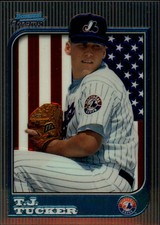 1997 Bowman Chrome International #291 T.J. Tucker