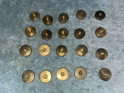 20 Vintage Coleman Lantern  3 piece Fuel Cap Inserts Parts - Image 1 of 4