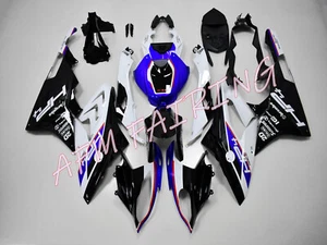 White Blue Black ABS Injection Mold Bodywork Fairing Kit for BMW S1000RR 2015-16 - Picture 1 of 8