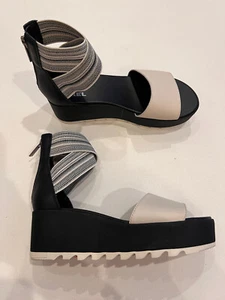 NWOB Sorel Cameron Platform Ankle Strap Sandals Women's Size 8 - Picture 1 of 11