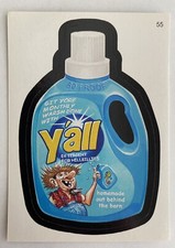 2007 Topps Wacky Packages Series 6 #55 Y’all Detergent For Hillbillies