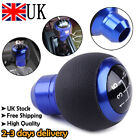 Blue 5 Speeds Car Gear Stick Shift Knob Maunal Shifter Lever Cover Universal UK