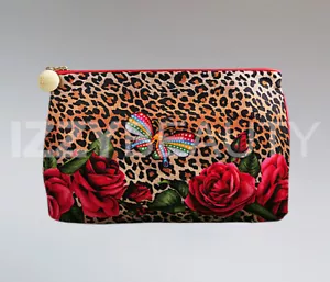 13 x ESTEE LAUDER Estampado de Leopardo Maquillaje Cosméticos Bolso de Viaje con Cremallera - Imagen 1 de 3