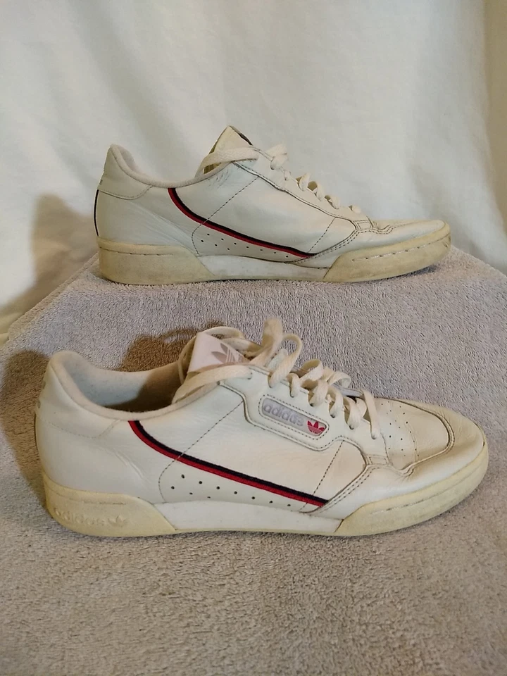 Adidas Para Hombre Continental 80 Rascal 'Blanco Correr' (B41680), Talla: 11.5 #JJ24+3 Foto 1 de 4