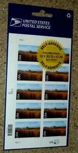 USPS .70¢ "Nine-Mile Prairie" 1999 Sealed Half Sheet 10 stamps Scott C136 - Picture 1 of 3
