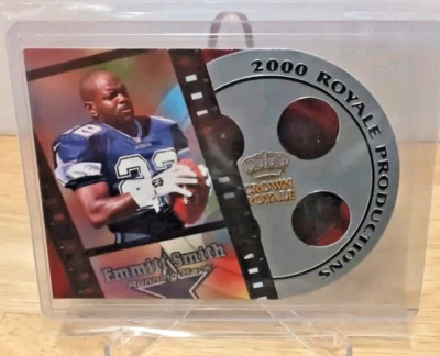 2000 PACIFIC CROWN ROYALE PRODUCTIONS EMMITT SMITH DIE CUT #3 LC1 - Image 1 of 3