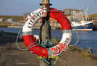 Photo 6x4 A lifebelt at Eyemouth Harbour  c2022