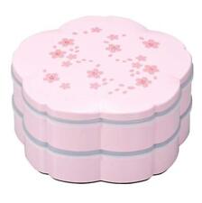 Boîte à lunch Jubako Bento boîte à lunch Yamanaka laque forme Osechi Sakura 5 étuis rose