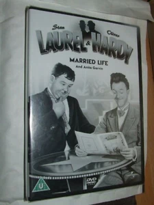 Laurel And Hardy - No. 18 - Married Life And Anita Garvin DVD NEW & SEALED  - Picture 1 of 2