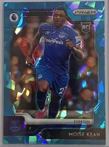 2019-20 Panini Chronicles EPL Update Blue Ice Prizm #315 Moise Kean RC/99 - Bild 1 von 2