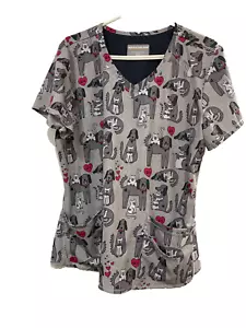 Skechers - Nurse Scrubs - Dogs & Kittens - EUC Size XL - Picture 1 of 2