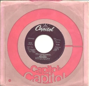 Bob Seger & the Silver Bullet Band-Hollywood Nights-45 RPM-7"-single-rock-vinyl- - Picture 1 of 3