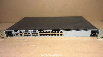 HP 578713-001 Server Console G2 Switch w/ Virtual Media + Cac 0x2x16 KVM Switch - Bild 1 von 3
