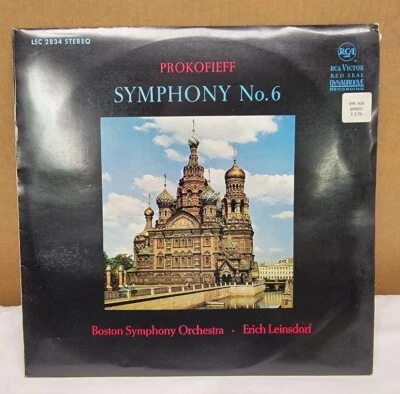 Boston Symphony "PROKOFIEFF: Symphony No. 6" LP - RCA Records (LSC-2834) MINT! - Image 1 of 4