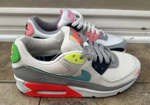 Nike Air Max 90 Women's Mismatch Multicolors Shoes SALE SAMPLE  Sz 7 ￼ - Picture 1 of 8