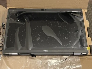 NEW DELL LATITUDE 5540 13th Gen. LCD 15.6" SCREEN COMPLETE w/BACK COVER LID GRAY - Picture 1 of 2