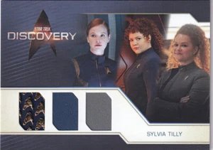 Star Trek Discovery Season 5 Dual Relic Card TRC4 Sylvia Tilly (Triple) - Picture 1 of 2