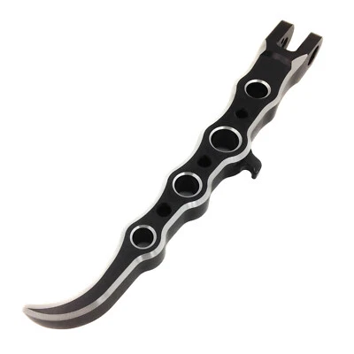 For 2009-2014 BMW S1000R HP4 BLACK EXOTIC 4 HOLES Kickstands NEW Billet Motorcyc Foto 1 de 4